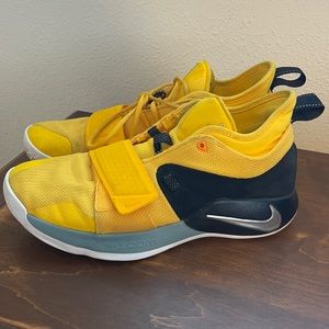 Paul George Yellow Nike Sneakers